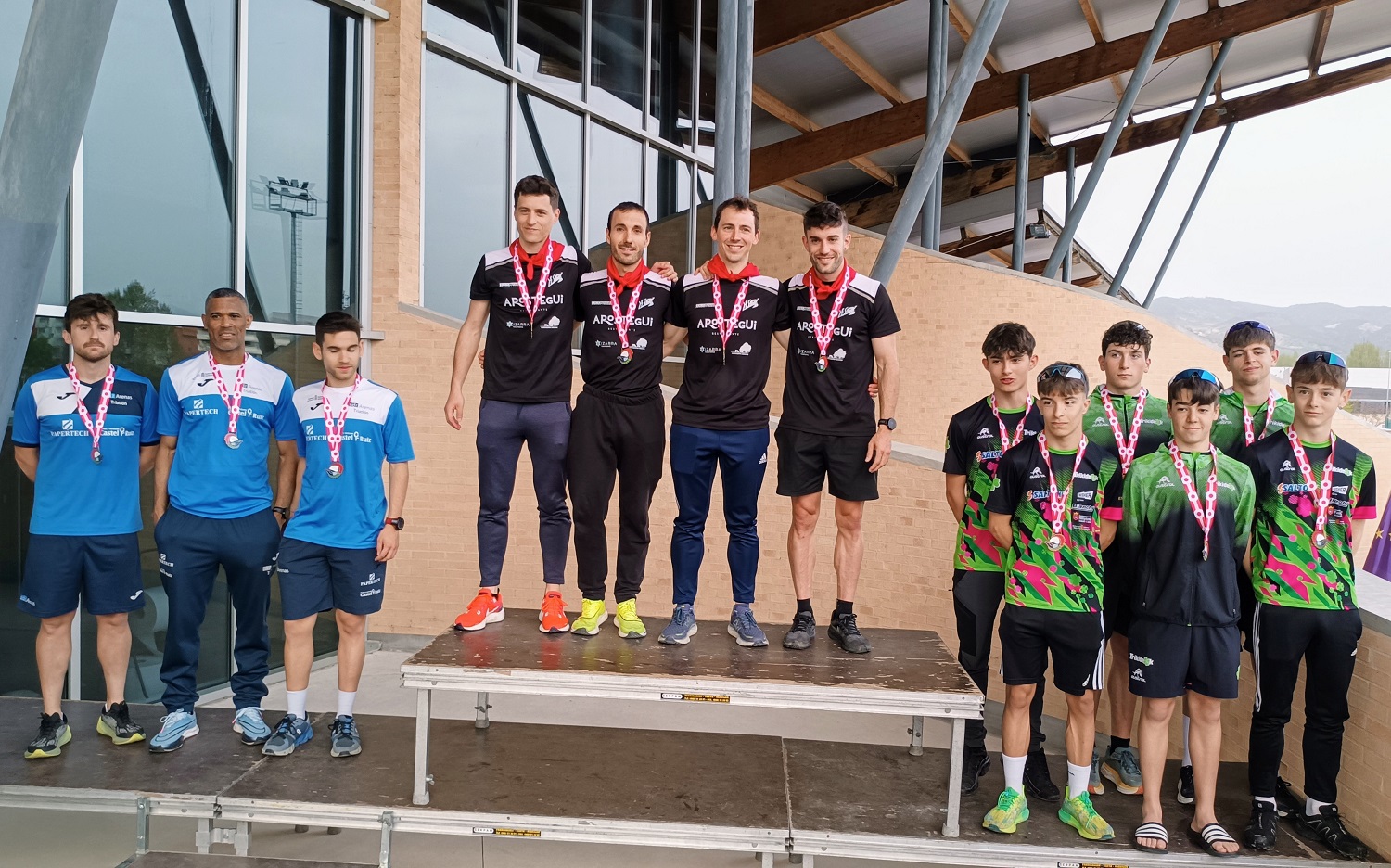 Gran participación en el Duatlón contrarreloj por equipos Valle de Egüés
